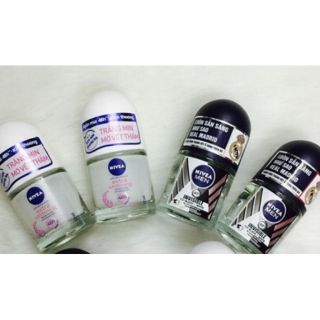 Chai lăn khử mùi Nivea 12ml bỏ túi