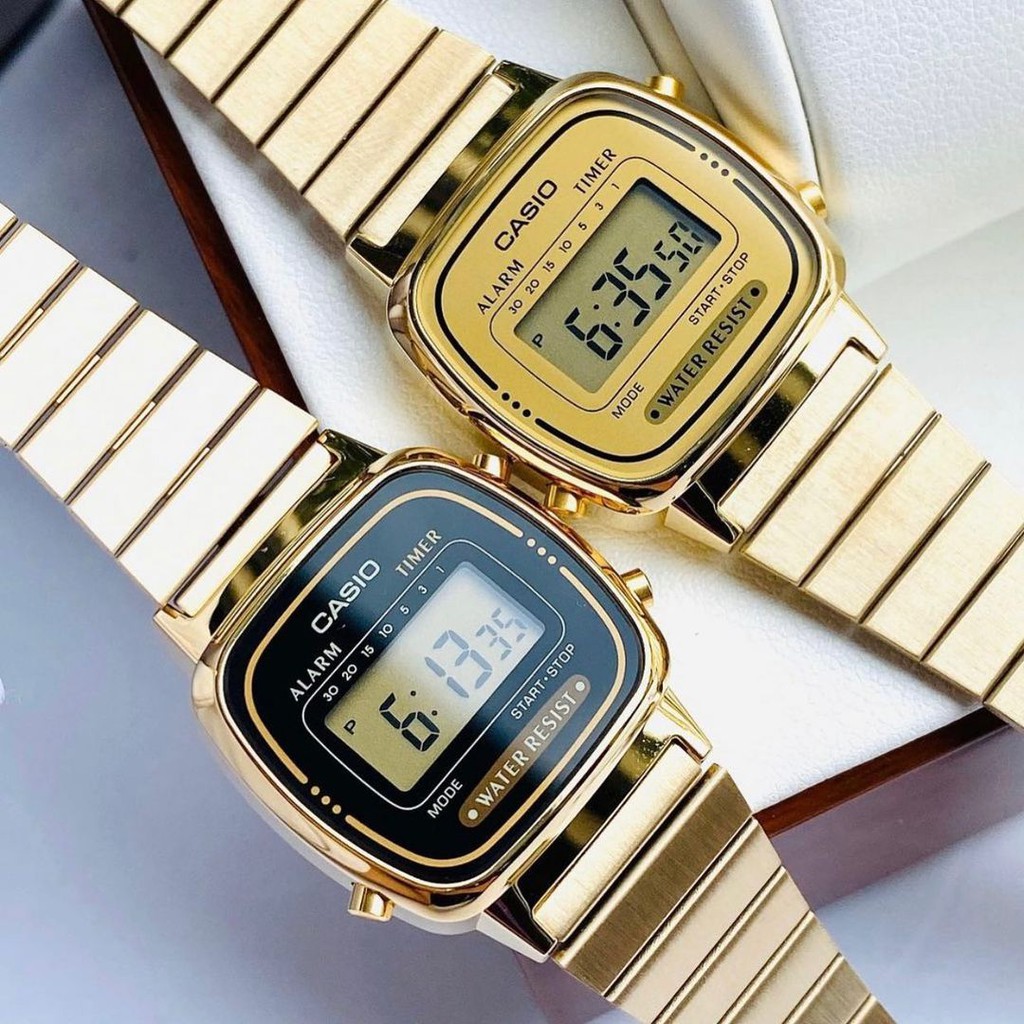 Đồng hồ Casio Nữ LA670 bảo hành chính hãng 1 năm - Pin trọn đời