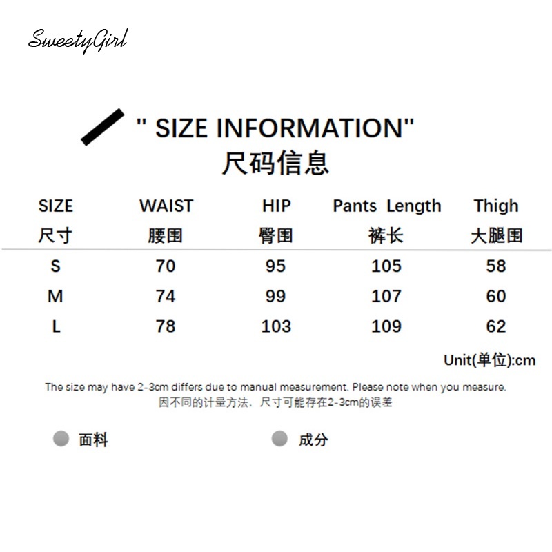 Quần dài lưng cao màu sắc tương phản cho nữ