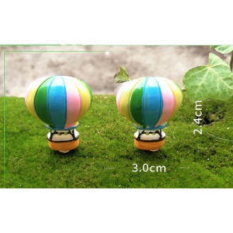 ❤❤Khinh Khí Cầu Nhiều Màu❤❤ Phụ Kiện Trang Trí Tiểu Cảnh Sen Đá, Terrarium, Decord Mô Hình, Nhà Búp Bê