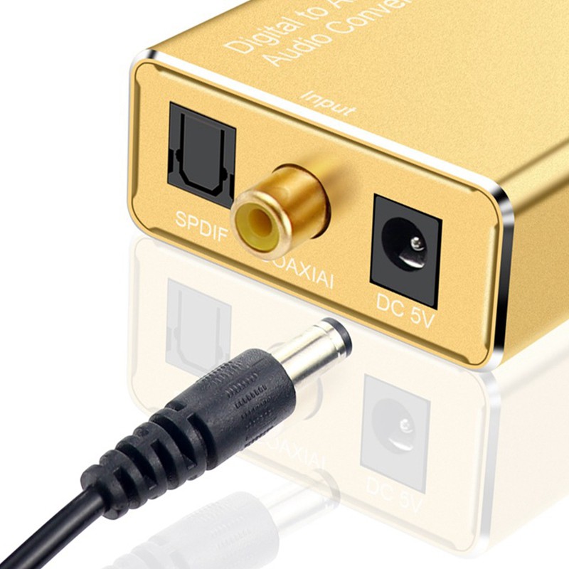 VEGGIEG Optical Stereo RCA L/R 3.5mm Aux Audio Adapter Converter | BigBuy360 - bigbuy360.vn