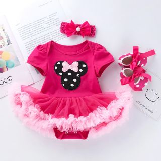 Set body váy 3 sản phẩm cho bé đi chơi chụp hình đầy tháng, thôi nôi hàng cao cấp