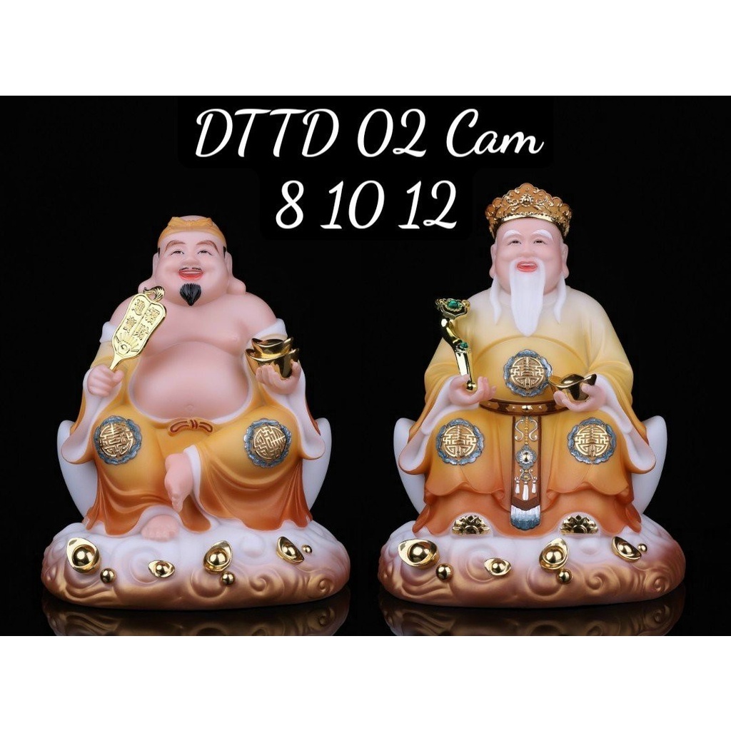 Cặp Tài Địa cao 25cm - Thần Tài Thổ Địa Phong Thuỷ Chiêu Tài cao cấp