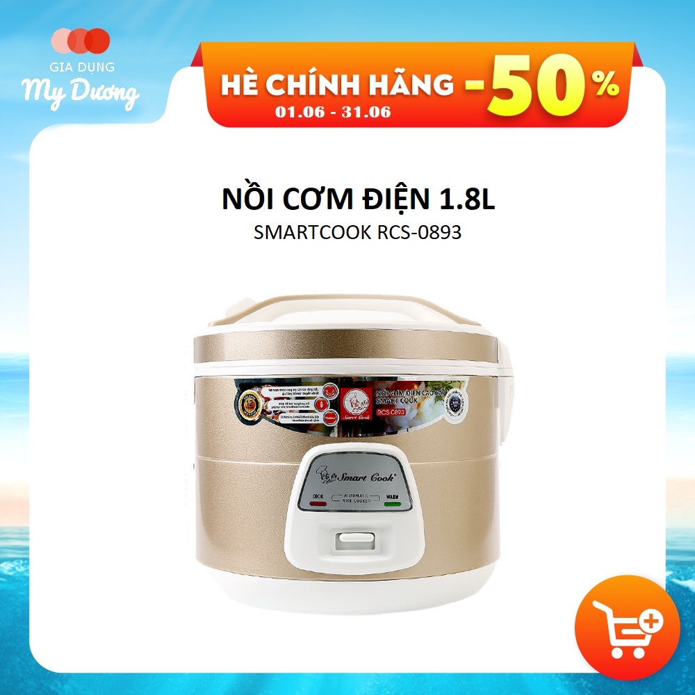 Nồi cơm điện Elmich Smartcook 1.8L RCS-0893