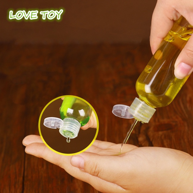 Nkodok 10 20 30 50 Chai nhựa 100ml PET Nắp trong suốt Chai phụ mỹ phẩm Chai lật