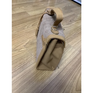 [Sẵn Hàng]♥️Túi HM Nhung Da Lộn(ảnh thật)Size 25