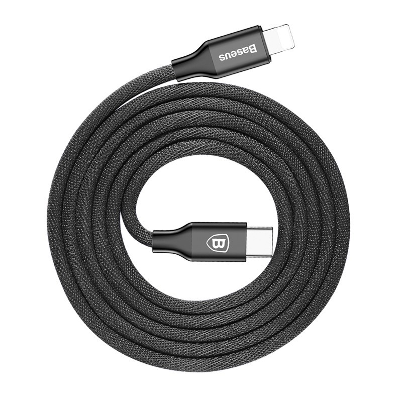 Cáp sạc Baseus Yiven New Series và truyền dữ liệu Type C - Lightning cho iPhone / iPad dài 1m