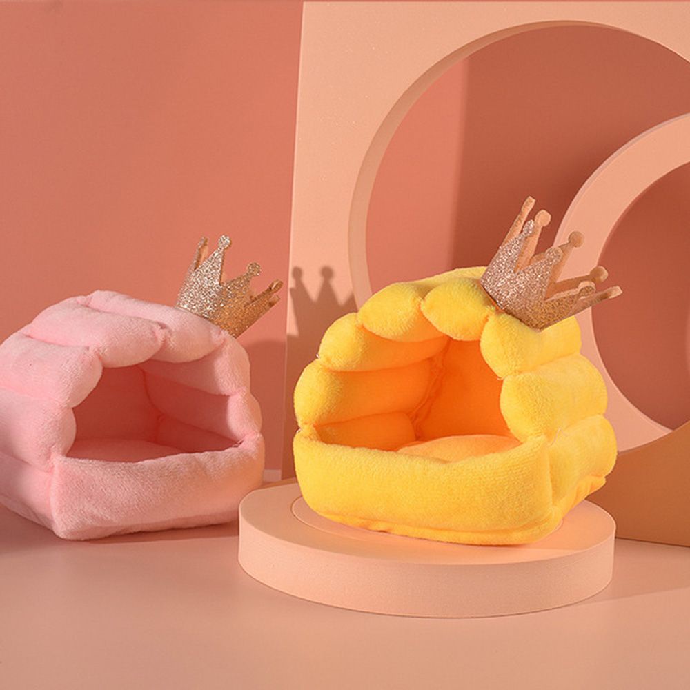 Giường ngủ bằng cotton giữ ấm họa tiết hoạt hình dễ thương xinh xắn cho chuột hamster
