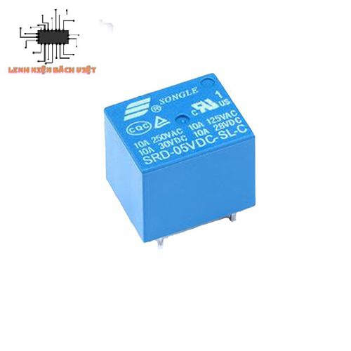 Relay 5V 10A 5 chân SRD-05VDC-SL-C chất lượng tốt