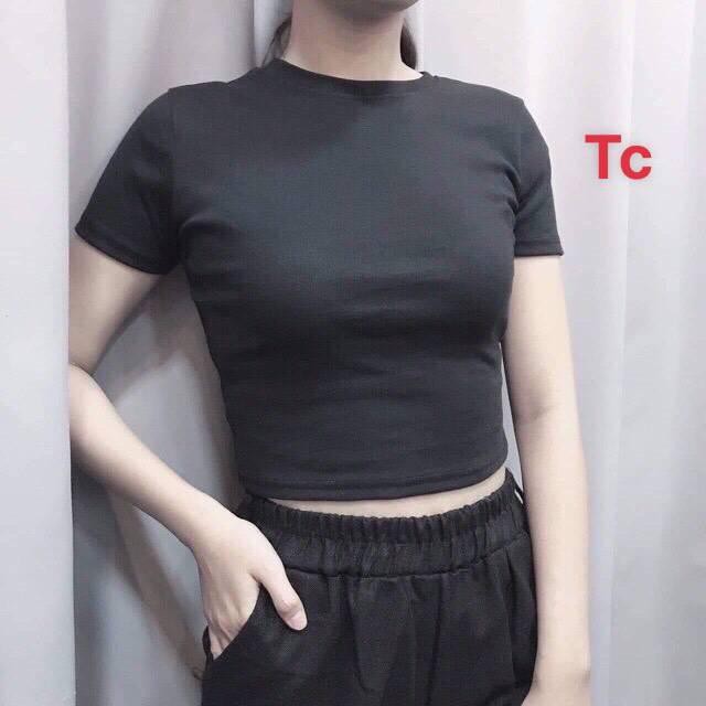 Áo croptop cộc tay dưới 55kg CAMA STORE MT | BigBuy360 - bigbuy360.vn