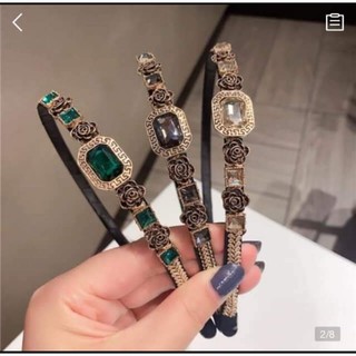 Xược tóc xinh, bờm tóc đính đá phong cách hàn quốc hot trend