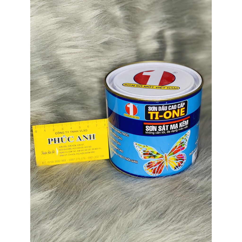 Sơn Sắt Mạ Kẽm Cao Cấp Ti-One 1K - 1 Thành Phần