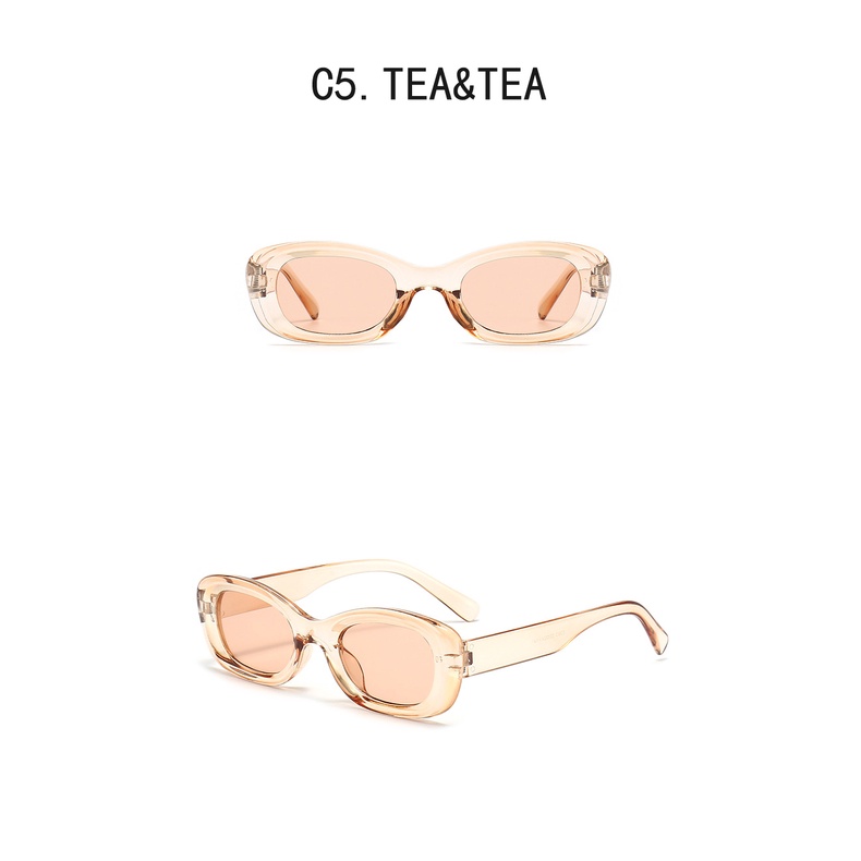 Kính Mát Gọng Oval Thời Trang Vintage