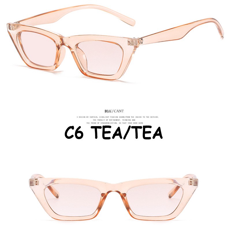 Kính mát kiểu mắt mèo phong cách retro thời trang cho nam và nữ