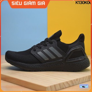 (FREESHIP+HỘP+QUÀ) Giày Thể Thao Sneakers ULTRA BOOST 6.0 full đen Ultra boost 2020 full đen cực đẹp cho cả nam và nữ