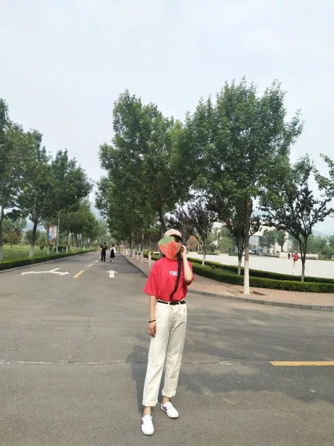 Quần bò trắng ống rộng suông Sẵn M L S XL | BigBuy360 - bigbuy360.vn