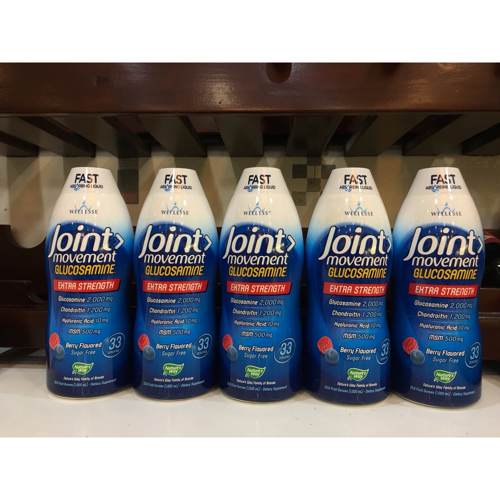 NƯỚC UỐNG BỔ XƯƠNG KHỚP GLUCOSAMINE JOINT MOVEMENT MỸ 1000ml