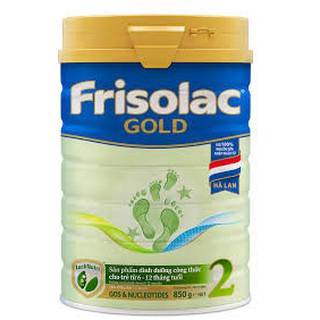 Sữa Frisolac Gold số 2 (6-12 tháng) 850g