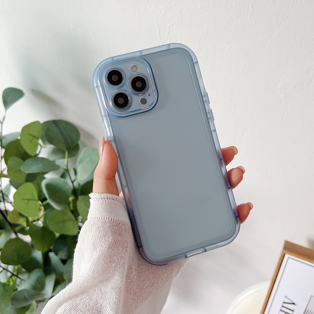 Ốp Điện Thoại Trong Suốt Chống Sốc Nhiều Màu Sắc Cho Iphone