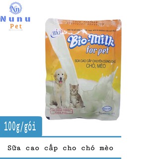 Sữa bột dinh dưỡng dành cho chó mèo - Sữa Bio Milk thay thế 100g