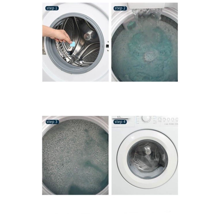 Viên Khử Trùng Tự Động Khử Trùng Cho Máy Giặt Tiện Dụng