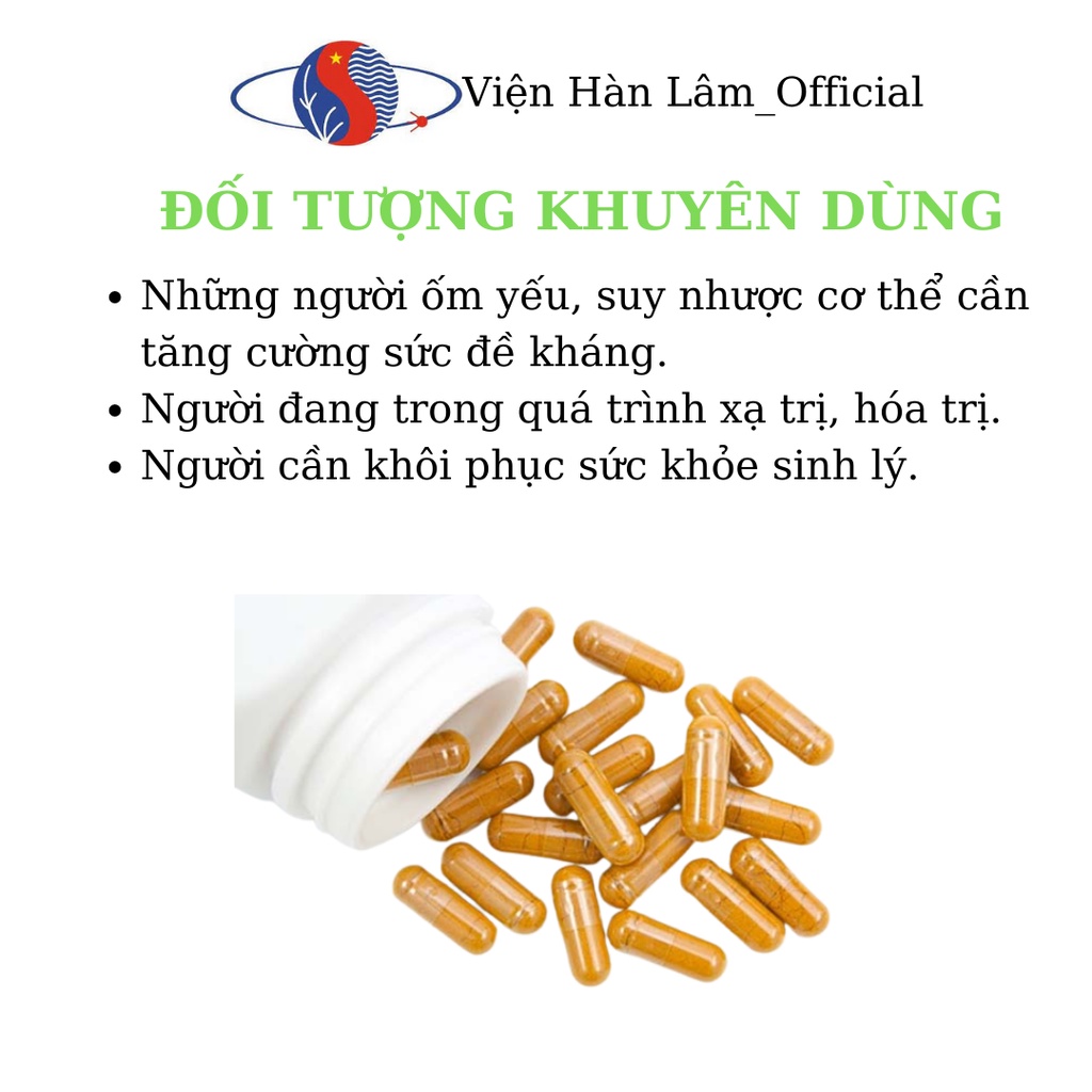 Đông Trùng Hạ Thảo Viên Uống SKGOLD - Sản Phẩm Viện Hàn Lâm KH&CN Việt Nam