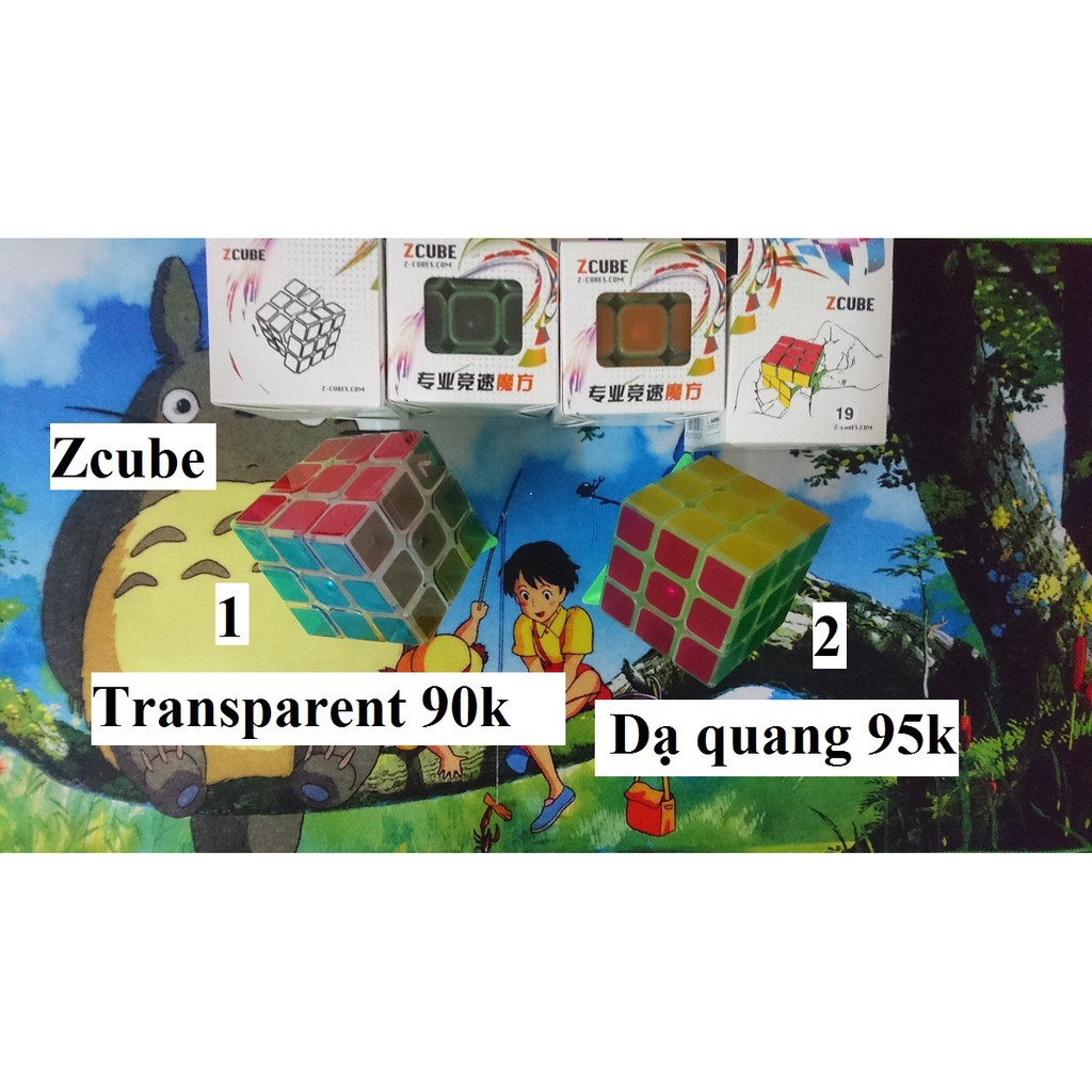 Rubik 3x3x3 Zcube Transparent