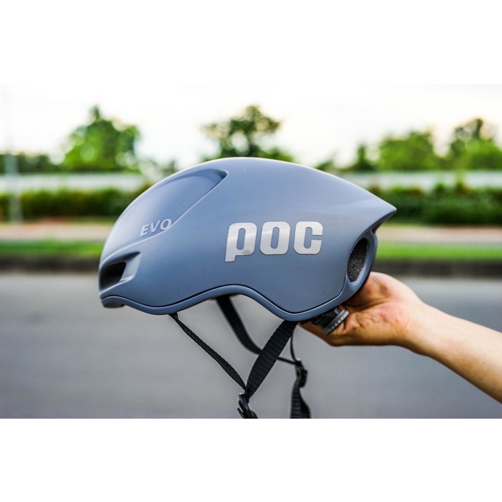 Nón thể thao Poc 02 ống xả pô chính hãng cao cấp