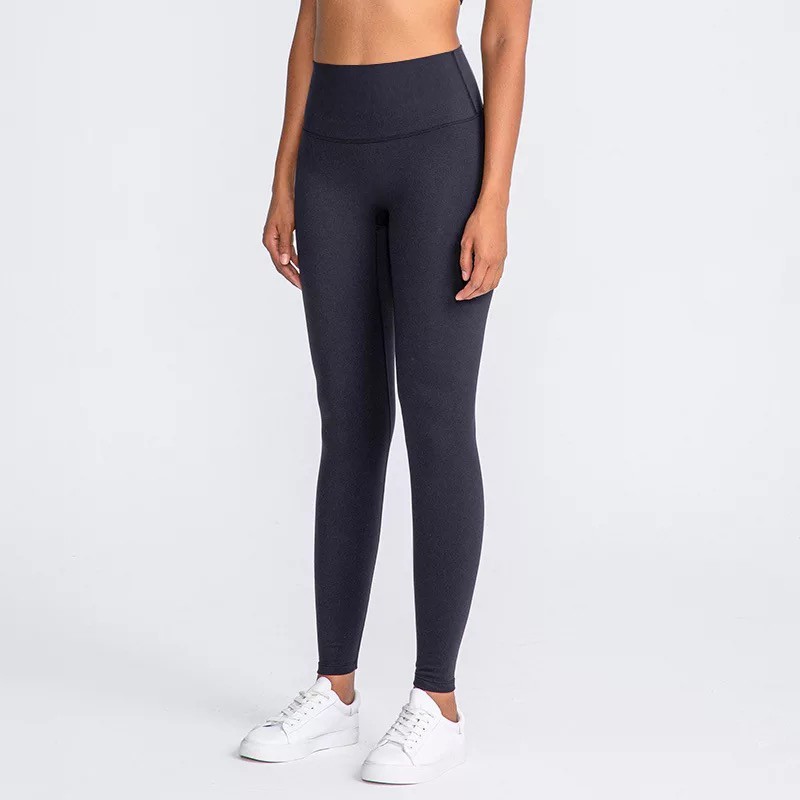 Quần legging thể thao HOPPE FUMENG lưng cao nhiều màu sắc tùy chọn thời trang trẻ trung