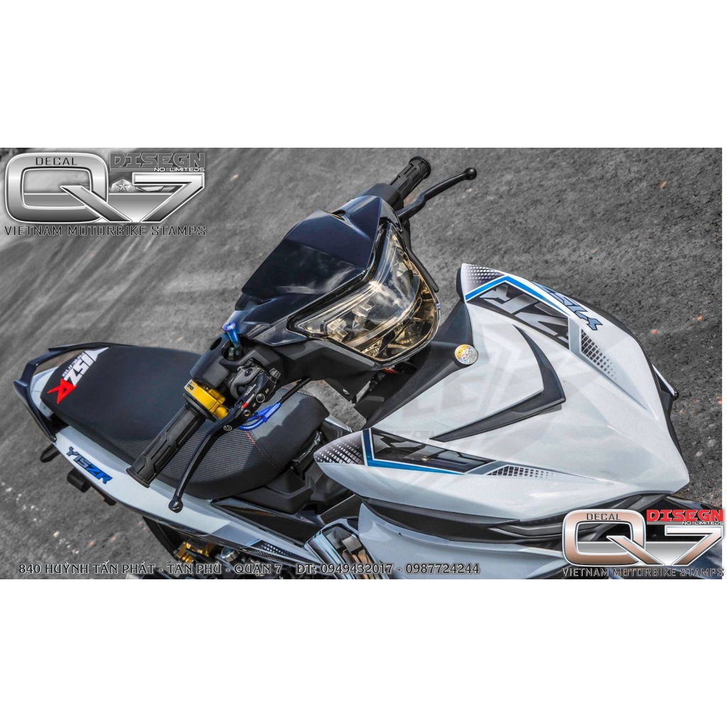 Tem Rời EXCITER 150 Y15ZR XE TRẮNG