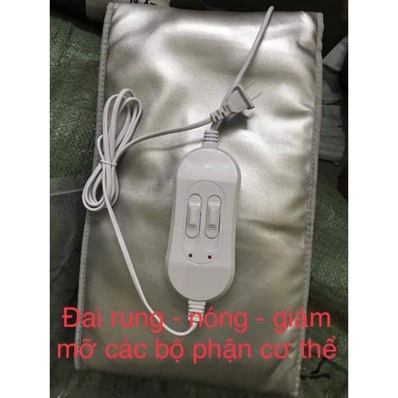 Đai Quấn Nóng, Đai Quấn Giảm Béo Kết Hợp Rung Massage 3 Cấp Độ