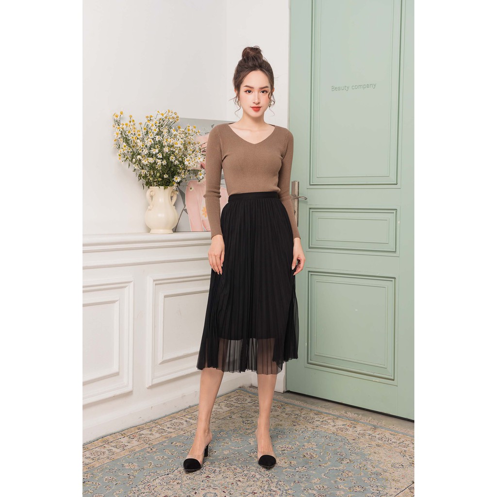 KOKA Áo len cổ tim 10802 | BigBuy360 - bigbuy360.vn