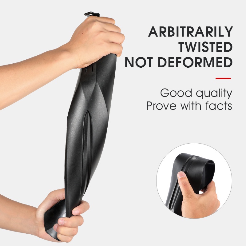 Miếng chắn bùn dành cho xe đạp MTB WEST BIKING thiết kế dài và bền bỉ 22-24 Inch