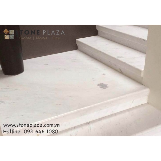 ĐÁ MARBLE TRẮNG NGỌC VÂN CHỚP (POLARIS WHITE MARBLE)