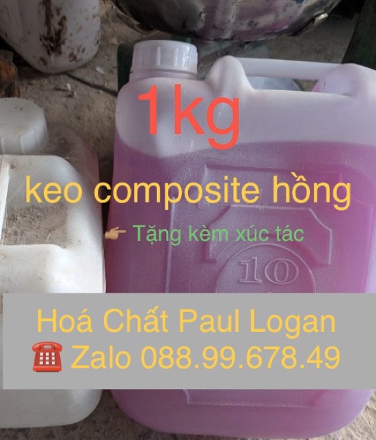 Bán Sỉ-[1kg]-nhựa Composite polyester làm khuôn chậu