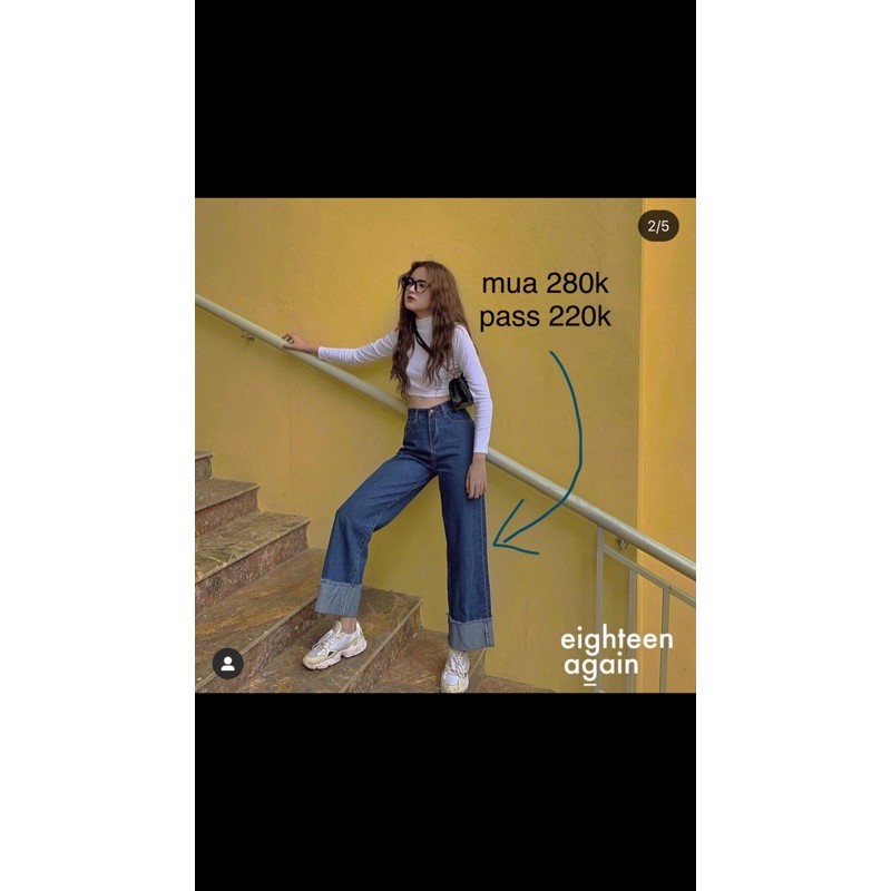 quần jeans eighteen again