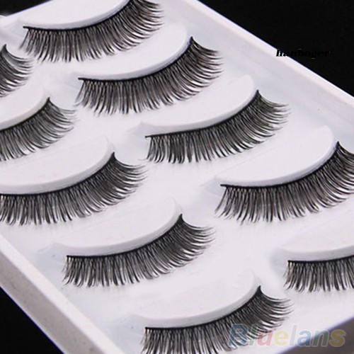 Set 5 cặp lông mi giả mềm mại trang điểm tiện dụng