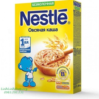 Bột ăn dặm Nestle xách Nga