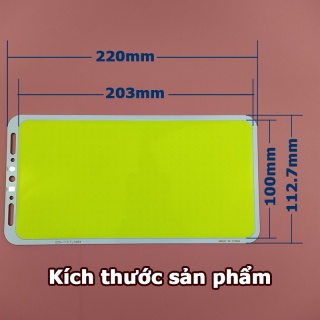 Đèn led siêu sáng 70W 336 LED ánh sáng trắng sử dụng điện áp 12V điện ắc quy ĐÃ HÀN SẴN DÂY TIỆN DỤNG loại to 220x112mm