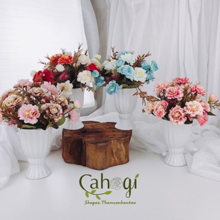 Hoa Giả - Đài Hoa Mẫu Đơn Cắm Sẵn