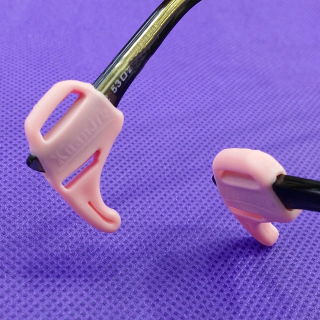 1 cặp móc silicon chống trượt cho mắt kính năng động tiện lợi