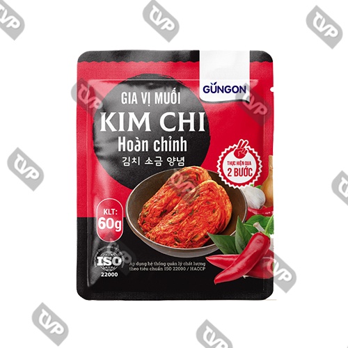Gia Vị Muối Kim Chi Hoàn Chỉnh - Gungon Chuẩn  Vị Hàn Quốc Làm Được 700g Kim Chi | BigBuy360 - bigbuy360.vn