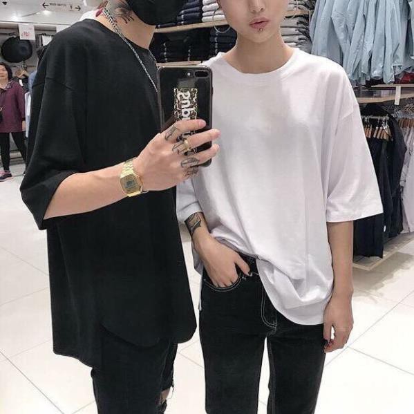 🔥HXẢ HÀNG🔥 MUA 1 TẶNG 1 | Áo Tay Lỡ Unisex Hiệp Sĩ Bóng Rổ Tặng 1 Áo Thun Tay Lỡ Trơn