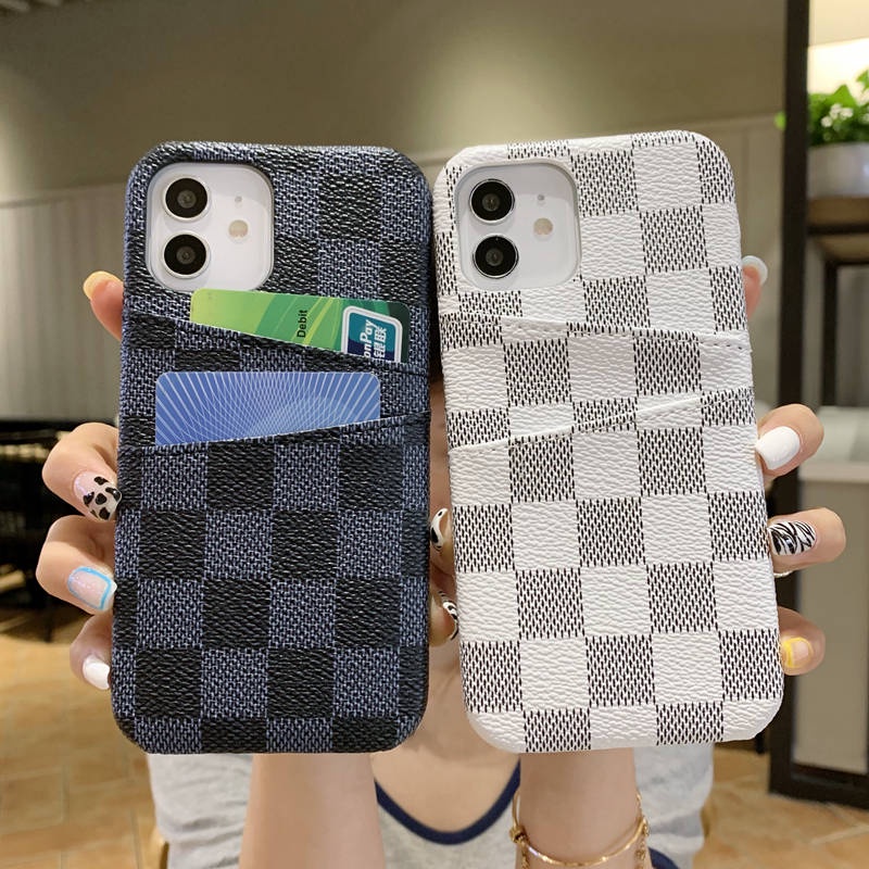 Ốp Điện Thoại Da Có Ngăn Đựng Thẻ Thời Trang Cho iPhone 11 12 13 Pro Max 11 Pro Max 12 Pro 13 14 Pro 14 Pro Max