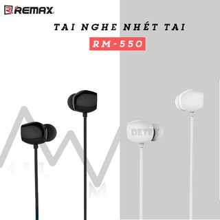 Tai nghe nhét tai remax rm-550