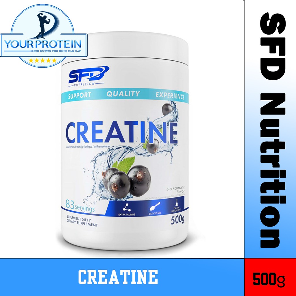 SFD Creatine Monohydrat 500g - TĂNG SỨC MẠNH SỨC BỀN BBE 1 2024