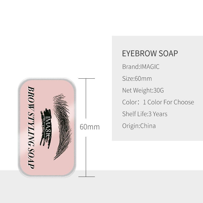 Bộ Sáp Tạo Dáng Lông Mày Kèm Cọ IMAGIC Tạo Kiểu Lông Mày Sắc Sảo Xinh Đẹp | BigBuy360 - bigbuy360.vn