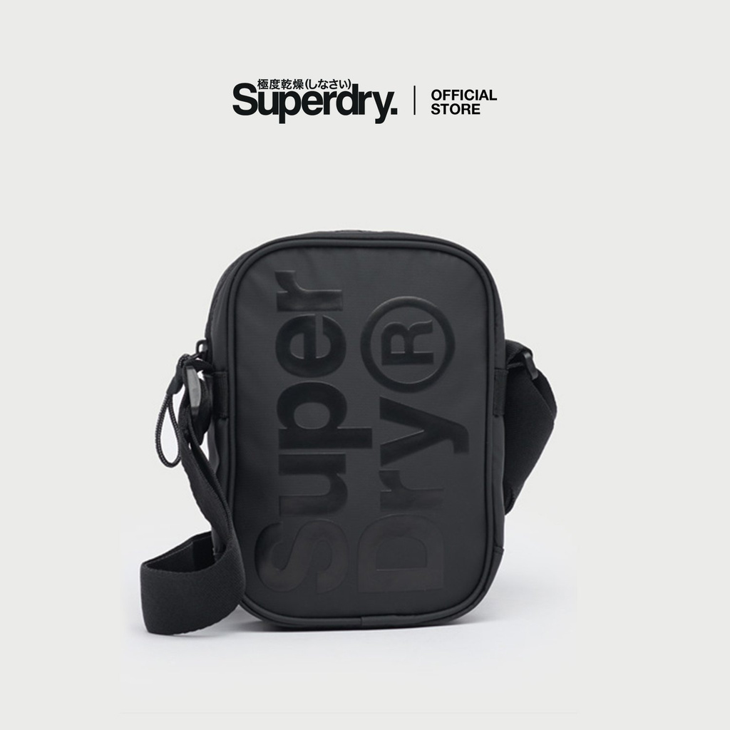 Túi Xách Nam Superdry Side Bag SDM910022A 02A Màu Đen