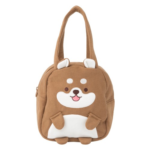 Túi Tote Artbox Kiểu Dáng Shiba Màu Nâu