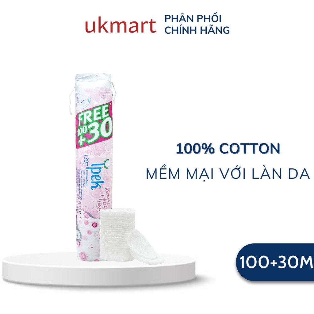 Bông Tẩy Trang IPEK Thổ Nhĩ Kỳ Mềm Mịn 100% Cotton